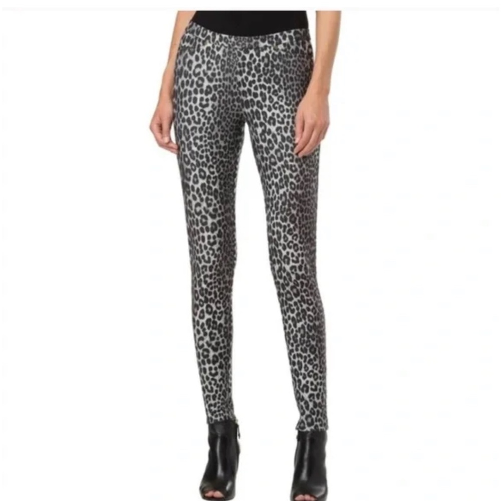 Michael Kors Leopard Print Skinny Jeans